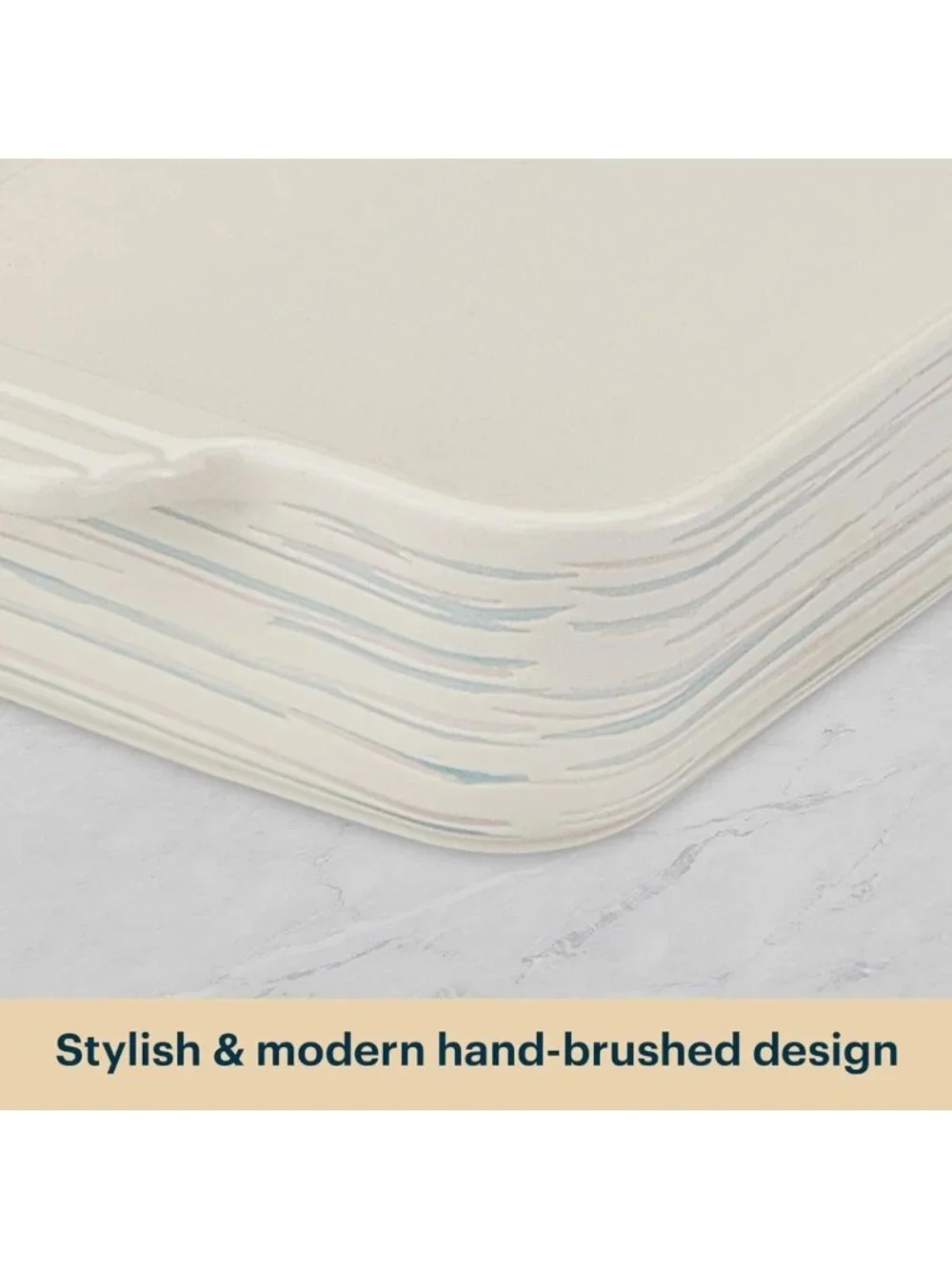 2QT Rectangular Ceramic Baking Dish with Handles - Versatile Casserole Dish